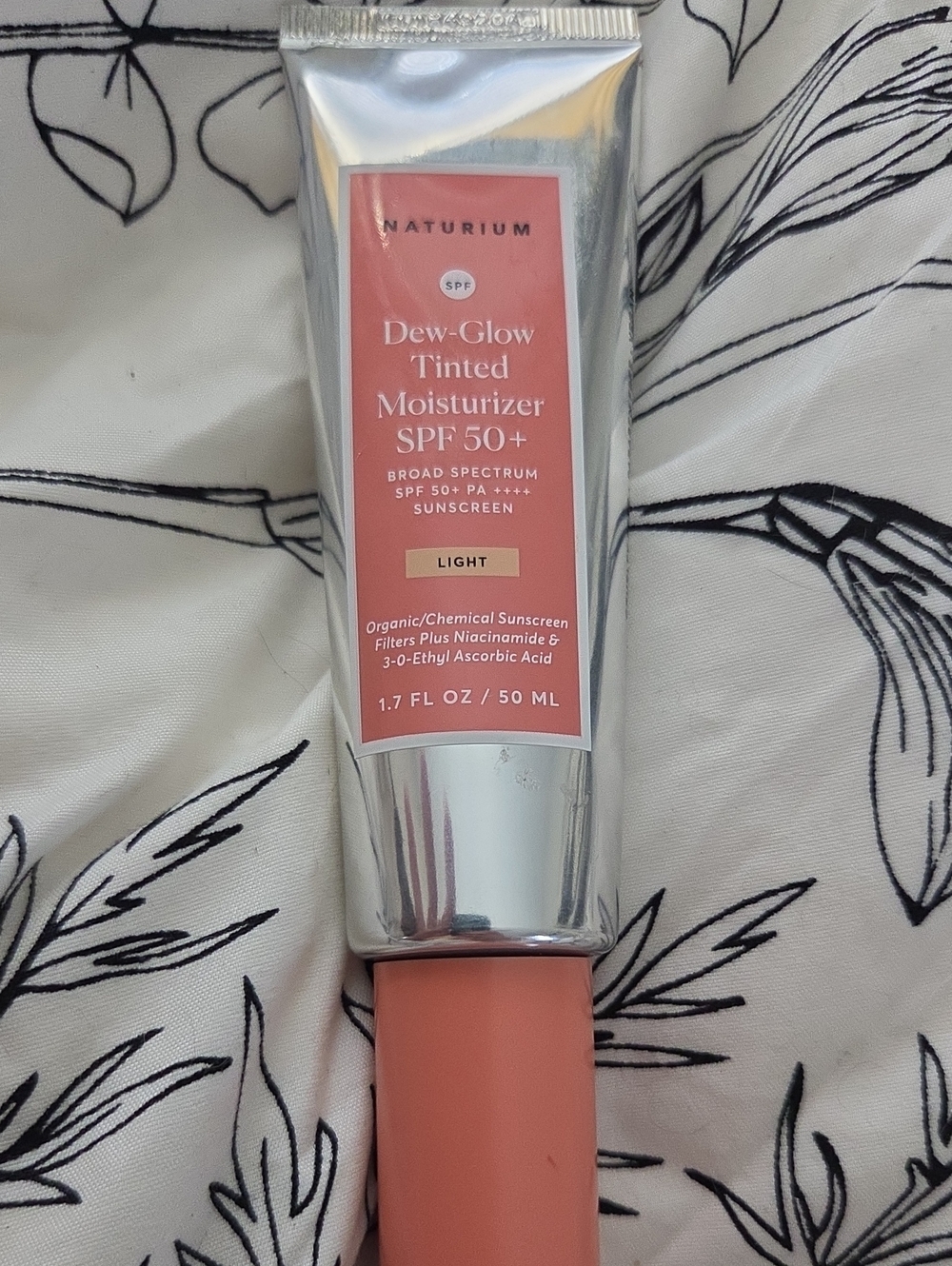 Naturium Dew-Glow Tinted Moisturizer SPF 50+ — Light